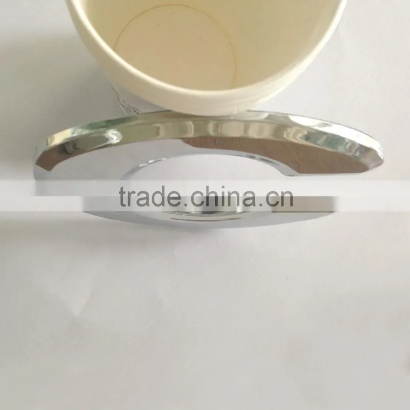 Decoratiion 3D ABS plastic chrome plating self-adhesive letter sign