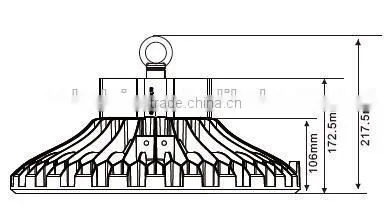 120w LED High Bay Light,Nichia chips,Meanwell driver,led industrial high bay,US warehouse