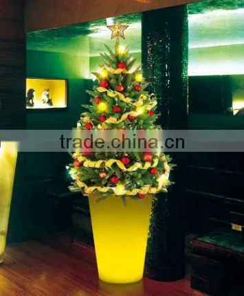 double walled LED luminous pots