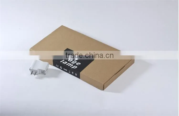 Creative Fashionable turn page calendar USB led lamp