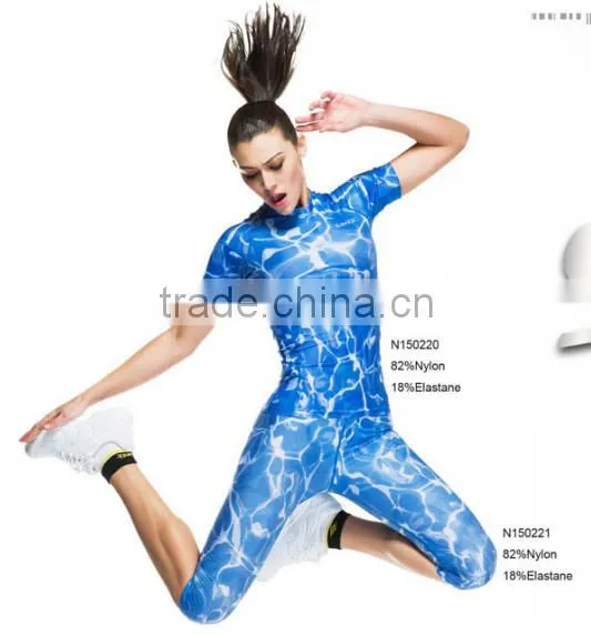 2014 New BodyBuilding Women Sex Compression Wear/jogger suits