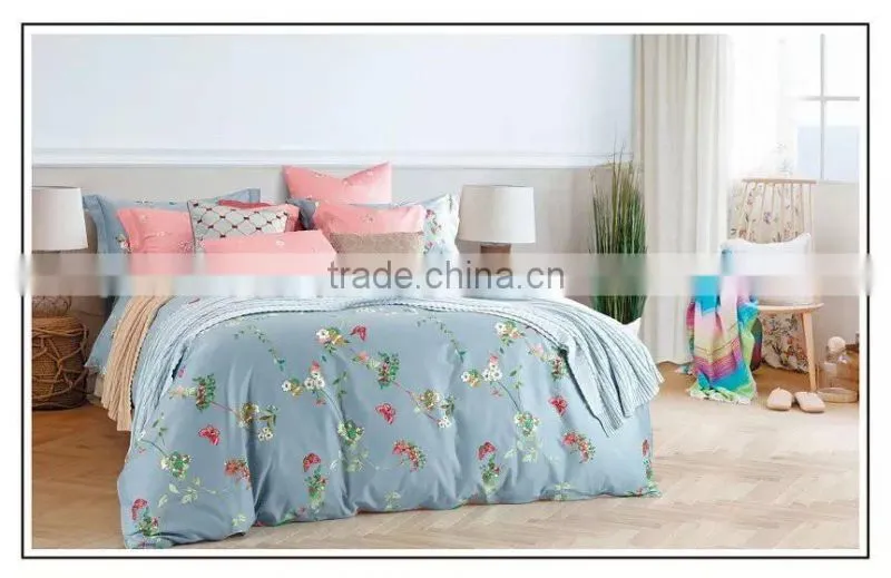 reactive printed cotton fabric bedding set