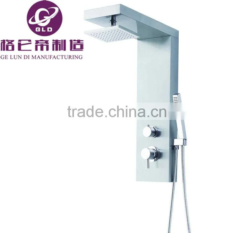 Thermostatic 304 Stainless Steel Bathroom Rainfall Shower Panel,Shower Faucet