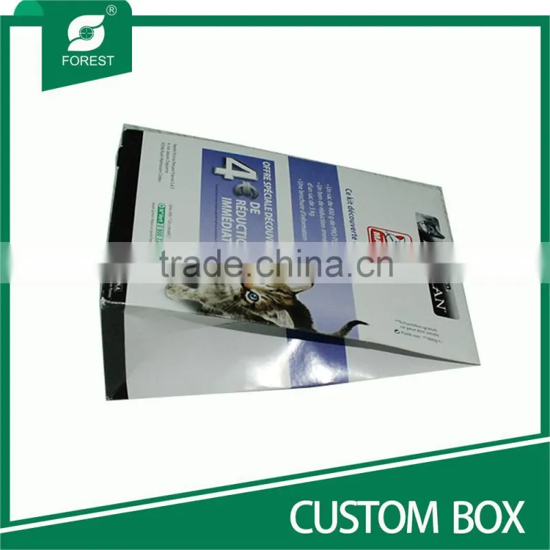 NEW DESIGN CUSTOM PAPER BOX FOR PETS FOOD