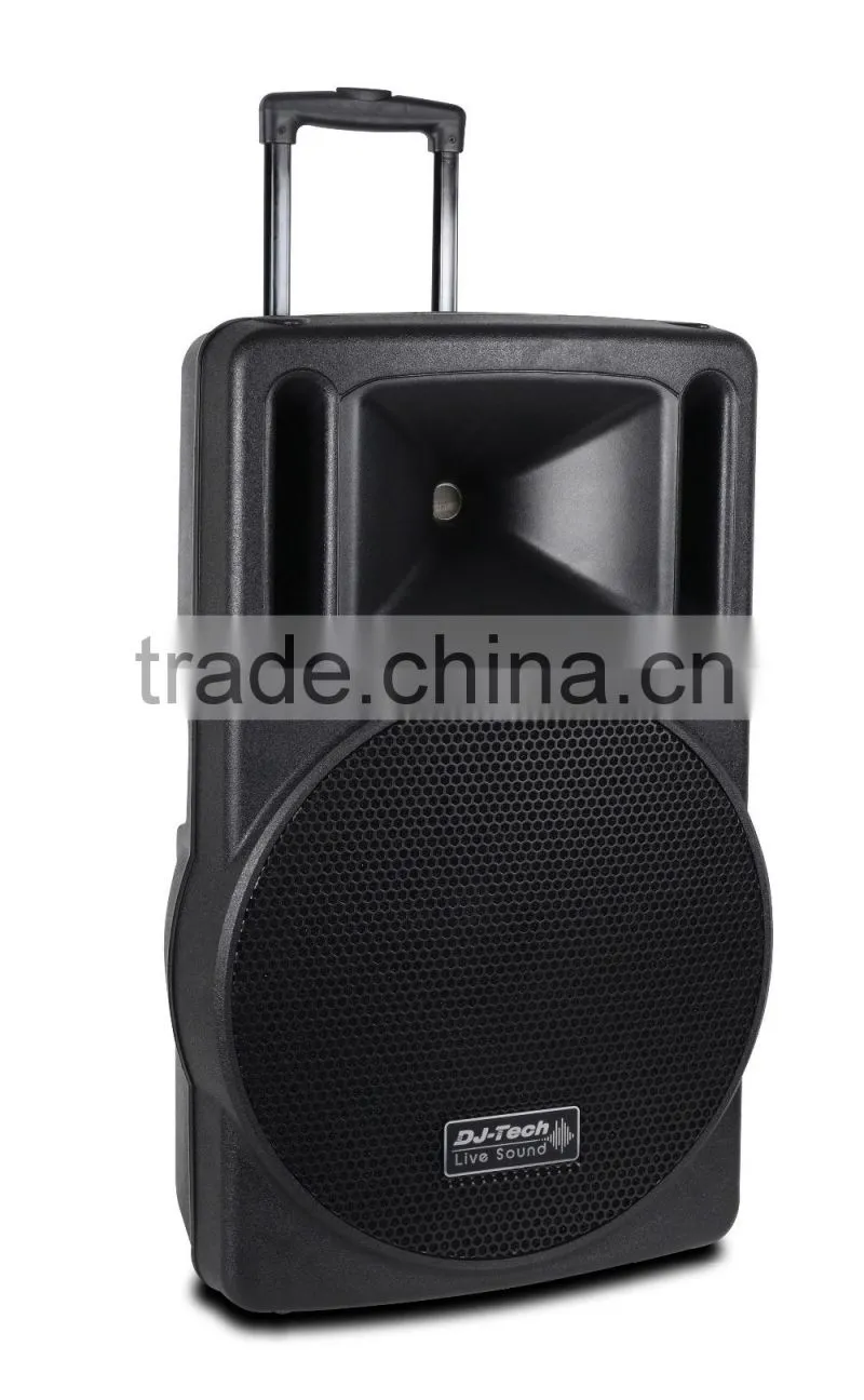 live sound plastic box speaker street performance/show speakers