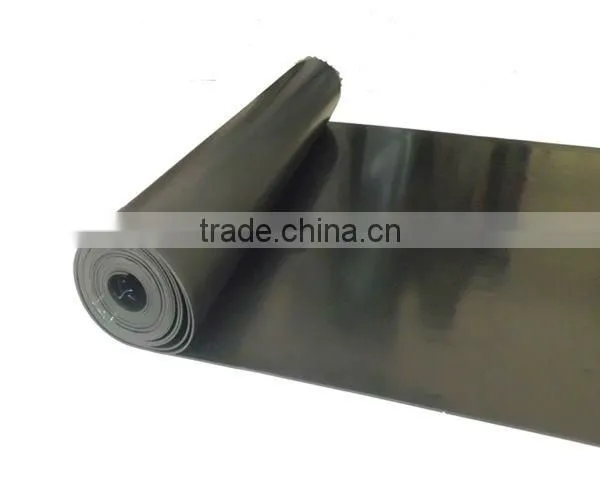 hardness55 black rubber sheet