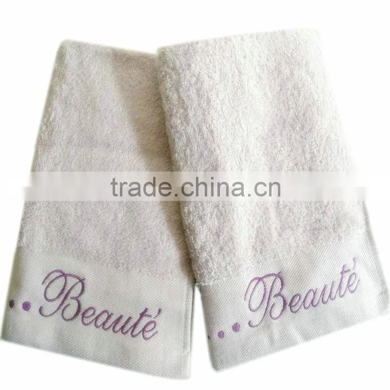 100% cotton plain dyed terry towel cloth