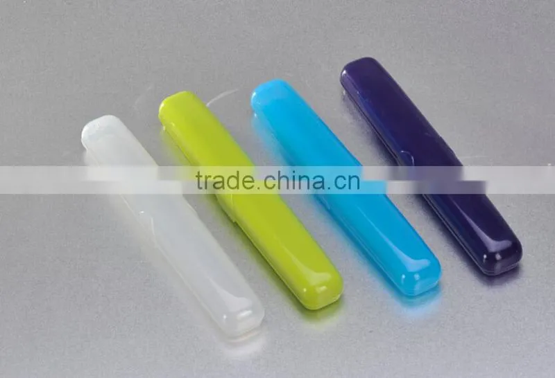 Plastic Portable Travel Toothbrush Case