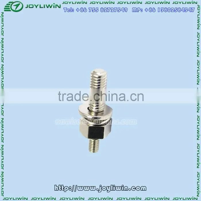 Precision roHS nickel plating steel bolt for machine fitting made in china
