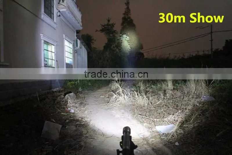 Colorful Box-2016 New Solar Aluminium Alloy Flexiable LED Flashlight Electronic Waterproof Torch