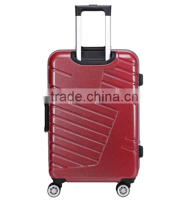 20''/24''/28'' PC+ABS Colorful Luggage Set Plastic Travel Luggage Cheap Trolley Suitcase Set for 2015 New Style