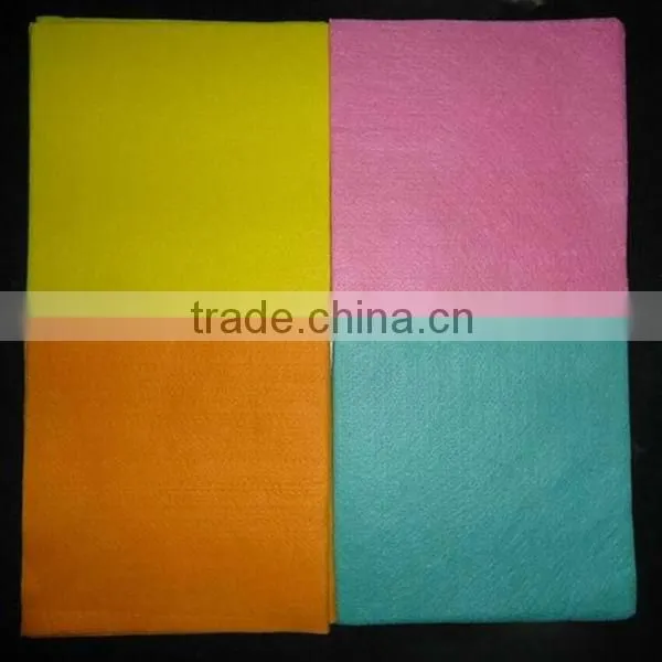 Cleaning wipes nonwoven fabric