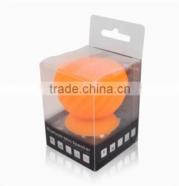 Colorful portable hands free bluetooth speaker, unique design support TF card/MP3, high quality super bass mobile phone speaker