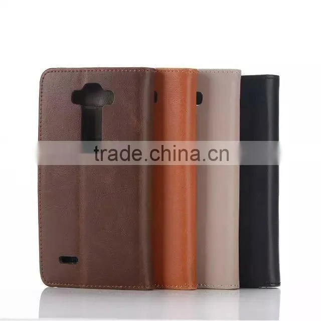 2015 book style leather case for LG G FLEX2,business type case for LG G FLEX2 with card slot