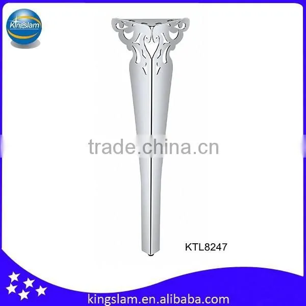 Chrome finish stainless steel chair legs, furniture chair legs for sale