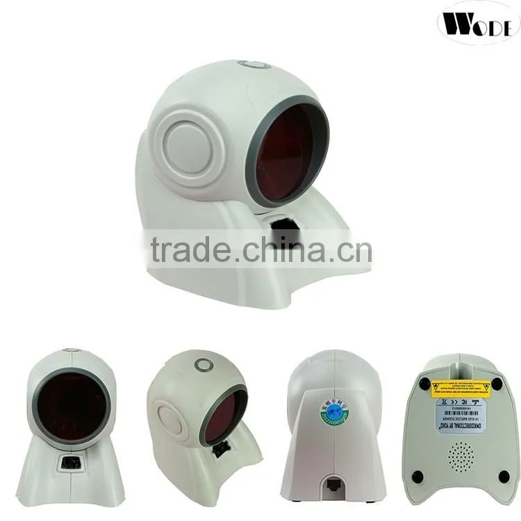 1D laser automatic Omni Directional handfree Barcode Scanner Table Barcode Scanner