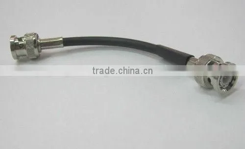 RF connector, BNC male to BNC male with RG58 cable, cable assembly, pigtail, jumper cable
