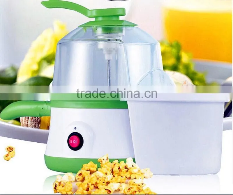 Household popcorn machine , multifuctional popcorn machine can pop corn, boil egg, fry egg and meat only USD11.9