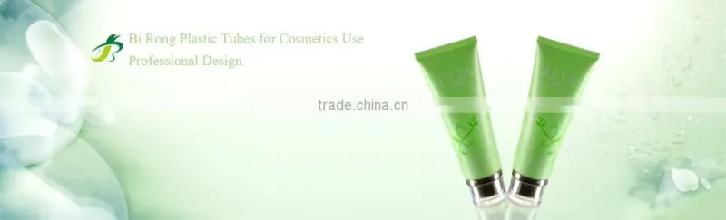 50g Oval Plasic Sunblock Tube Packaging
