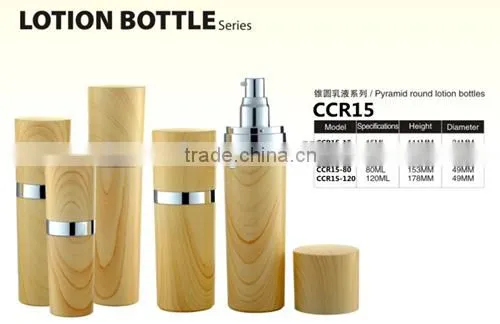 Distinctive Design Cosmetic Round /Flat Acrylic Airless dip Lotion Bottles