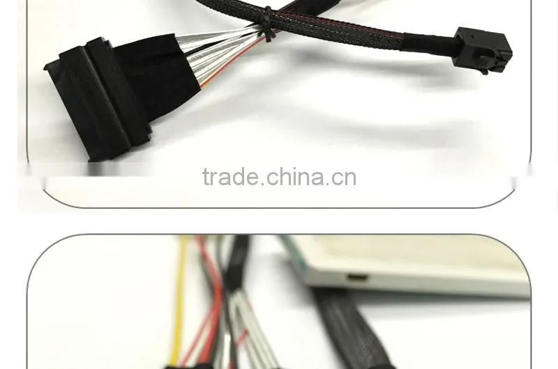 1m Mini SAS SFF-8639 68P to SFF-8643 36P Straight Cable