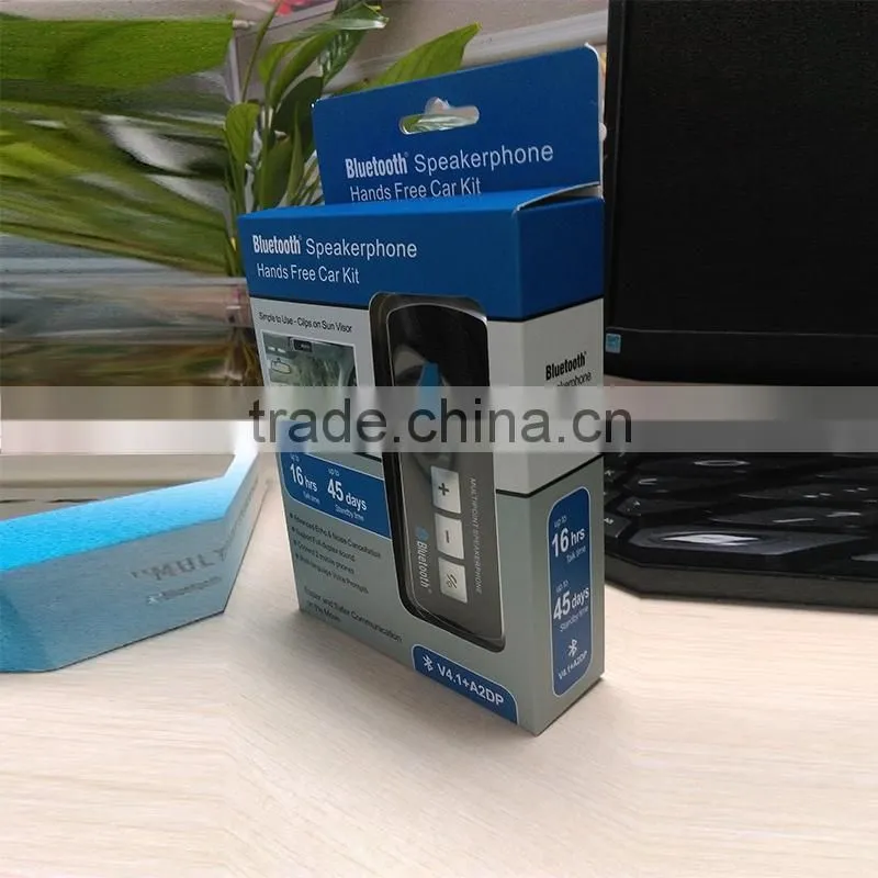 wholesale Bluetooth Car Kit for Hands Free Calls stereo audio bluetooth car kit