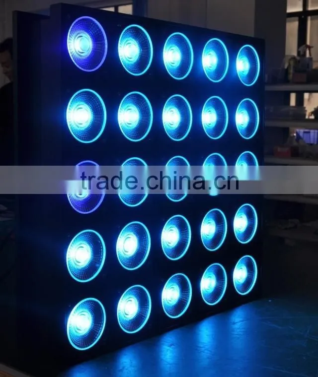 guangzhou professional manufacturer 25x10w led cob blinder/rgb led matrix