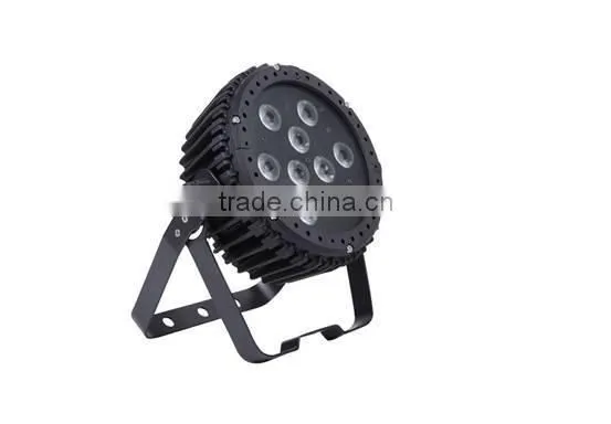 Alibaba outdoor stage lighting RGBWA 5-in-1 led slim par IP66 outdoor led par