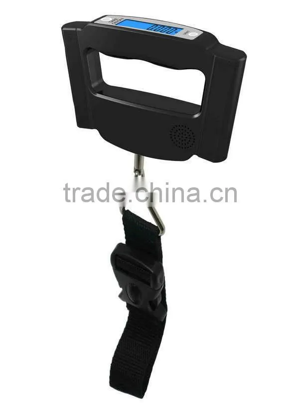 40kg ABS plastic digital luggage scale with portable design