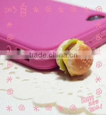 2013 mini fancy gift dust-proof plug/ ear cap Earphone Jack for phone