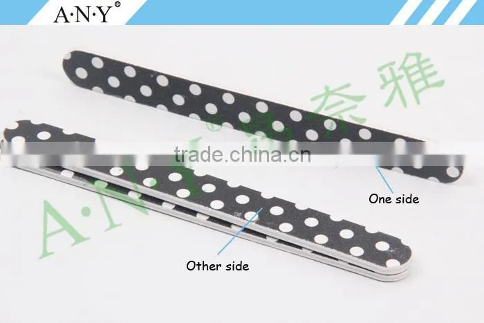 Nail Art Care Shining And Polishing White Dot Embery Board Nail Files Manufacturer
