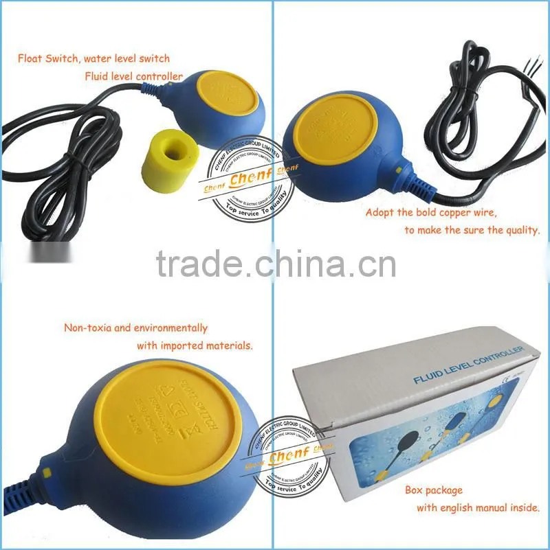 CE Approval Newest 4M Cable Float Fluid Flow Switch with High Quality