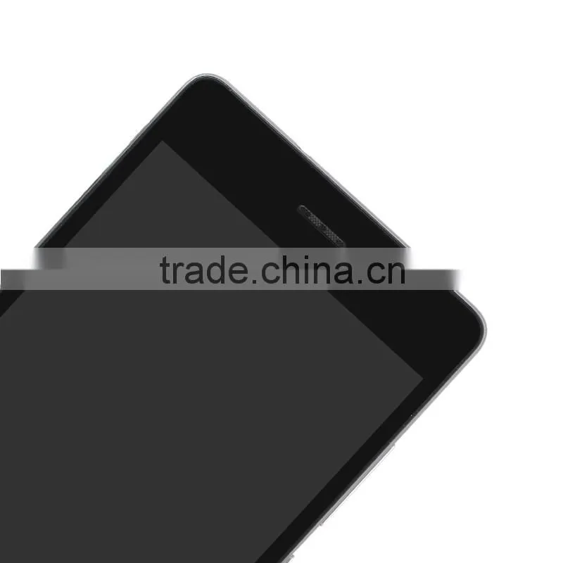 Original Genuine LCD Screen With Digitizer And Frame Assembly For Huawei Ascend P8 Lite - Black