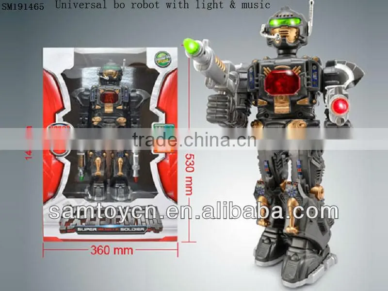 Universal b/o robot toy,battery operated robot