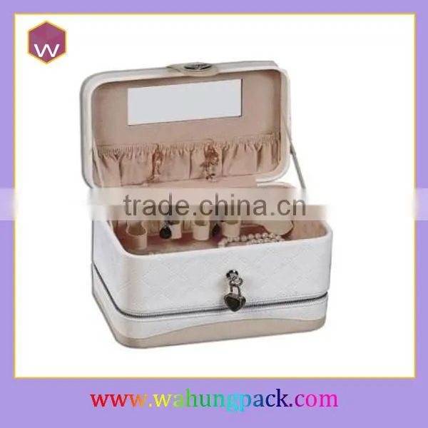 Leather Jewellery Boxes With Lock Packaging Wholesale & Jewellery Packaging Cases For Earring/Ring/Pendant/Neaklace