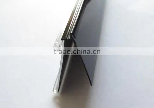 plastic price tags holder /data strip for supermarker
