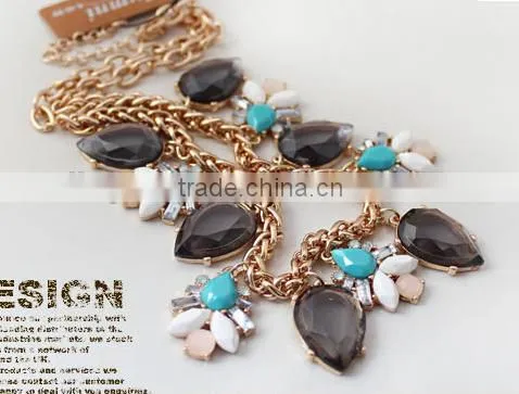 Wholesale Fashion necklace,statement necklace,rhinestion necklace