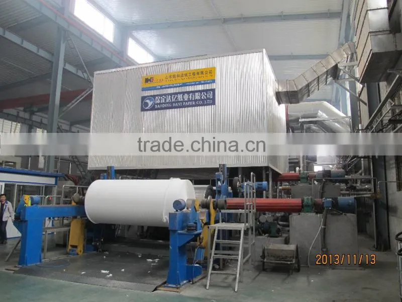 3500/200 single cylinder mould jumbo toilet paper tissue machine