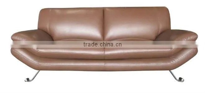 Classic leather sofa soft furniture for guest room