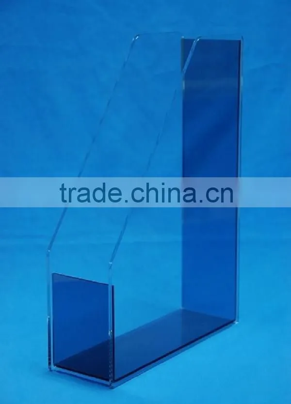 Customized acrylic brochure holders free standing