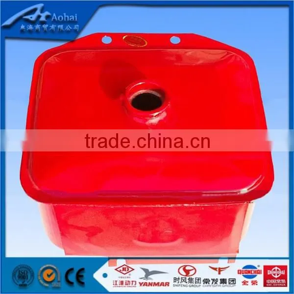 12 hp diese engine parts S195 fuel tank oil storage tank in cubic