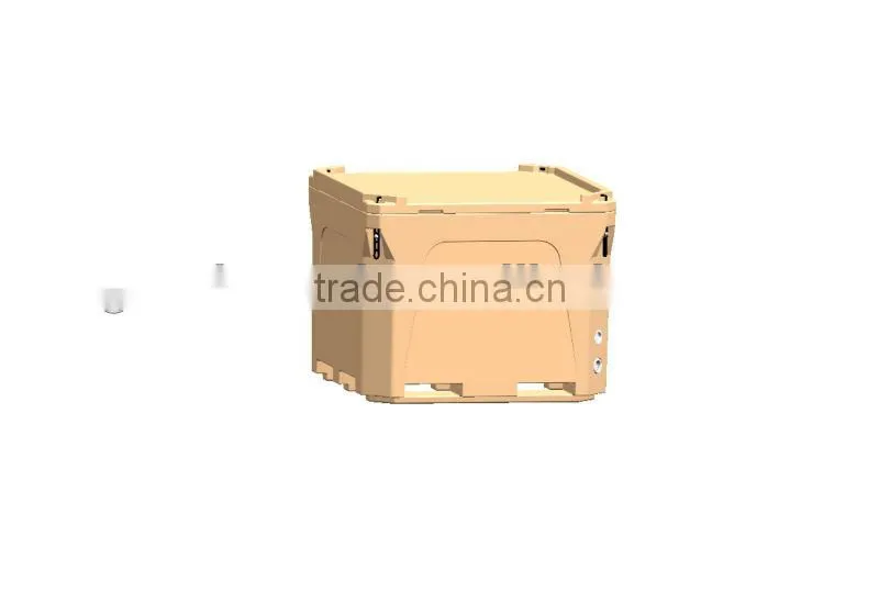 800L Cold Chain Logistics Cooler Box Ice box for commercial fishing