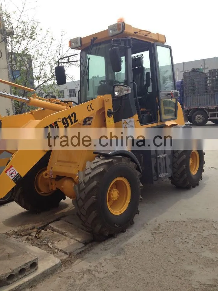 2015 new wheel loader 912 with CE and Weichai engine