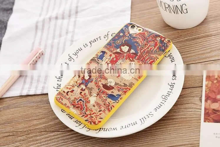 Hot selling silicone phone case/cute cartoon phone case for Iphone 6 6s