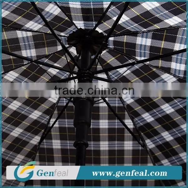 23 inch fashion business checked men travel umbrellas china supplier