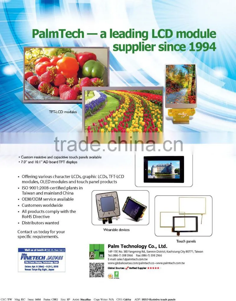 STN FSTN LCD Character 2004 LCD display module 20x4