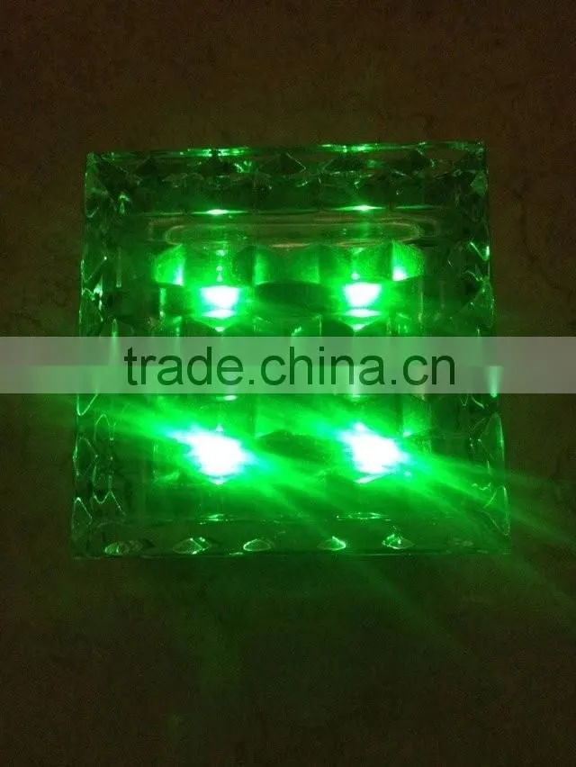 outdoor home garden led paver light / solar led dance floor light