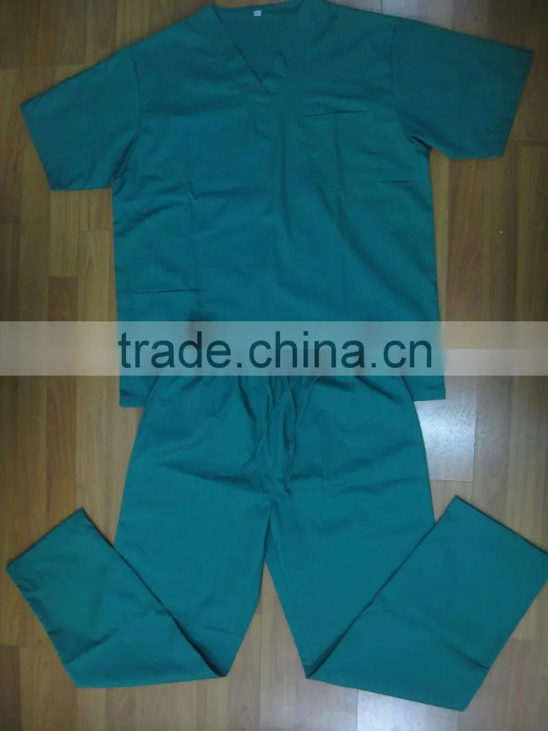 hospital classic female male scrub suit