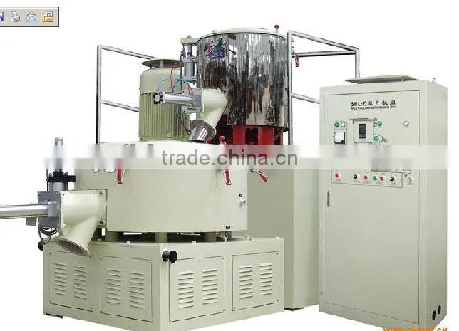 Plastic mixer unit