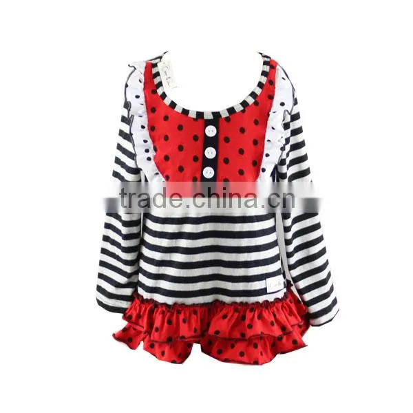 2016 fall blouse designs for kids kids fall ruffle t shirt childrens boutique clothing t shirt